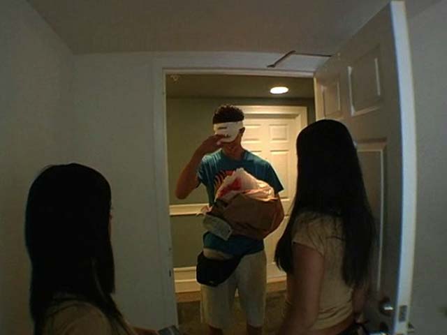 Watch video Lucky pizza guy